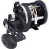 PENN Rival Level Wind Multiplier Boat and Kayak Fishing Reel - Heavy Duty Saltwater Reel for Cod, Bass, Flatfish, Rays, Tope, Pollack, Black/Silver