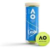 Dunlop Sports Dunlop Palline da tennis Australian Open, 3 palline