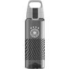 SIGG - Borraccia in Tritan - Total Color ONE DFB One Team - Adatta per bevande gassate - Lavabile in lavastoviglie - A prova di perdite - Leggera - Senza BPA - Antracite - 0,6 L