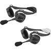 Sena Nautitalk Bosun cuffia con Mesh Intercom Communication per vela e sport acquatici, Pacco doppio