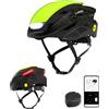 Lumos Casco ultra intelligente | casco da bicicletta | anteriore e posteriore (LED) | indicatori di direzione | luci freno | connessione Bluetooth | adulti: uomo donna