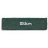 Wilson Terry Logo Fascia Per Capelli, Con Tecnologia Traspirante, Resistente Al Sudore, Realizzata In Tessuto Ad Asciugatura Rapida, Colore: Verde Campo, Taglia: Unica