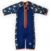Splash About Shorty Wetsuit Costume Intero, Barriera di squ, 2-4 Years Unisex-Bambini e Ragazzi
