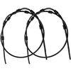 Summit Treestands Pair of Replacement Cables for Climbing Treestands, Black