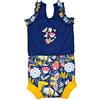 Splash About Happy Nappy Costume da bagno con pannolino da bagno, Garden Delight, 12-24 Mesi