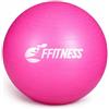 FFitness Total Body Balance Ball | swisse Ball (55 65 75 85 95 cm) | Palla Svizzera Grande per Yoga, Pilates, Palestra a casa, Fitness, Gravidanza, potenziamento, Ginnastica