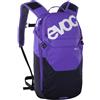 EVOC Zaino da bici EVOC RIDE 8, zaino da trekking per trail e altre attività (imbottitura posteriore AIR-PAD, zaino giornaliero di alta qualità), viola - nero