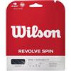 Wilson WRZ958900 Corda da Tennis Revolve Spin, 12.2 m, Unisex, Nero, 1.25 mm