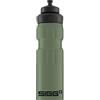 Sigg WMB Traveller Leaf Green Touch Borraccia alluminio (0.75 L), Borraccia colorata ermetica e priva di sostanze nocive, Borraccia acqua leggerissima in alluminio