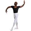 Capezio 1915 - Maglia da Donna Ultra Morbida, Donna, Calzamaglia, supermorbida, Stretta, 1915-WHTLXL, Bianco, LXL