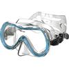 Seac Salina SLT, Maschera Subacquea per Uomo, Donna e Bambini in silicone, Ideale per Snorkeling, Acquamarina, Narrow