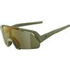 ALPINA Unisex - Bambini, ROCKET YOUTH Q-LITE occhiali sportivi, olive matt/bronce, One Size