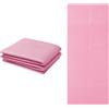 Good Nite Tappetino da yoga pieghevole, antiscivolo, portatile, pieghevole, leggero, per ginnastica, pilates, sport, viaggi, yoga, 183 x 61 x 0,6 cm (rosa)