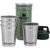 STANLEY 1913 Adventure Nesting Shot Glass Set 0.59ML - Hammertone Green