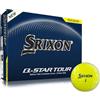 Srixon Q-STAR TOUR Pallina da golf con rivestimento in uretano ultrasottile di alta qualità | Spin Skin+ nuova generazione | Sensazione morbida | Tecnologia FastLayer Core | 12 pezzi