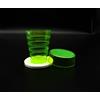 Kimmel Tazza pieghevole telescopica con specchio, per campeggio, picnic, viaggi, casa, verde trasparente