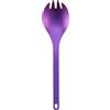 Snow Peak Titanium Spork, Unisex, Anodized Purple, Taglia Unica