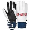 Reusch Charlize Guanti invernali da donna con R-TEX XT & Primaloft Gold - Guanti da dita in pelle piena, Re:Knit Backhand, Fodera SoftPlush, impermeabili, antivento e traspiranti