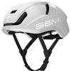 Sena S Casco da ciclismo su strada con Mesh Intercom (Bianco Opaco, S)