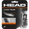 Head Lynx Tour - Corda da Tennis Unisex, 1,20 mm/18 g, Colore: Nero
