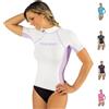 CRESSI Rash Guard Maglia Protettiva a Maniche Corte, in Speciale Tessuto Elastico, Protezione Solare UV/UPF 50+