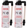ZEFAL Pack Repair Spray 100ml - 2 x Bomboletta Ripara Gomme Bici - Gonfia e Ripara Bici - Schrader, Presta e Dunlop - 2 bottiglie da 100ml