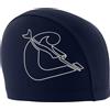 Cressi TAGO Swim cap Spandex Blue/White - Cuffia da Nuoto in Spandex per Adulti, Blu/Bianco, Taglia Unica