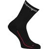 Kempa, Calzini Team Classic Calzini, nero/bianco/rosso, 46-50