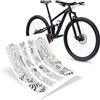 Rie:Sel Design Riesel Design Protezioni Autoadesive Triangolo Posteriore Telaio Bici - Tape 3000 Honeycomb - Vanlife Silver