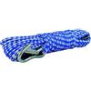Attwood Polypropylene Hollow Braid Anchor Line, 11725-2, Blue/White, 3/8 x 50'
