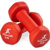 ProsourceFit Neoprene Dumbbell Coated for Non-Slip Grip, 3 lb