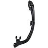 SEAC Fast Tech Dry, Snorkel con Dry Top e Valvola di Scarico, Nero