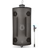HydraPak Seeker - Serbatoio Acqua Pieghevole (10L, Grigio Mammut) | A prova di perdite, Ultraleggera, Compatibile con filtri, Ultra resistente, per Campeggio & Zaino in spalla