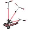 Globber - ULTIMUM - Monopattino pieghevole a 3 ruote per bambini, adolescenti e adulti, Rosa