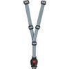 POLISPORT 8634400014 - Cintura di sicurezza a 3 punti di ricambio per sedia modello GROOVY colore grigio