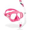 Cressi Kids Snorkeling Kit (Maschera e Boccaglio) per Bambini dai 7 ai 15 Anni - Rombo e Mini Dry: Progettato in Italia