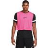 Nike U Nk Df Park20bib, T Shirt Unisex Adulto, Vivid Rosa/Nero, L