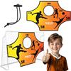 Neo-Sport Porta da calcio, 180 x 120 cm, impermeabile, colore: arancione