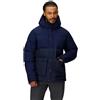Marmot Uomo Fordham Jacket, Piumino caldo, cappotto invernale con cappuccio isolato, parka antivento, giacca leggera e impacchettabile per esterni, Arctic Navy, M