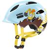 uvex OYO Style, Casco Infantil Ligero, Ajuste de Talla individualizado, luz LED Opcional, Digger Cloud, 45-50 cm