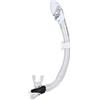 SEAC Fast Tech Dry, Snorkel con Dry Top e Valvola di Scarico, Bianco