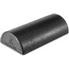 ProsourceFit High Density Foam Rollers 12 - inches long. Firm Full Body Athletic Massager for Back Stretching, Yoga, Pilates, Post Workout Trigger Point Release, Black