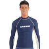 Cressi Rash Guard Man Long SL, Maglia Elastica Protettiva Maniche Lunghe Uomo