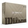 Wilson Palline da Golf Staff Model X, Confezione da 12, Bianco