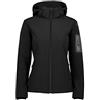 CMP Giacca In Softshell Da Donna Con Cappuccio Removibile