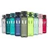 Super Sparrow Sparrow Borraccia Sportiva 500ml/750ml/1L - Senza BPA - Tritan Bottiglia | Plastica Borraccia Acqua, Anti Perdita, Leggera, Lavastoviglie, Flip Top, Scuola, Palestra, Ufficio, Trekking, Ciclismo