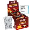 THERMOPAD scaldamani - 5, 10 o 30 paia - mani caldi per 12 ore - attivati a contatto con l'aria - cuscinetto termico - impacco caldo