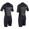 Osprey Muta estiva Shorty 3 mm da uomo, a maniche corte, in neoprene, per surf, immersioni, origine, diversi colori, nero, XXXL