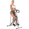 Sunny Health & Fitness Row-N-Ride Smart Pieghevole per Squat e Vogata