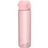 Ion8 Borraccia a Prova di Perdite, 500ml, Facile da Aprire, Serratura Sicura, Lavabile in Lavastoviglie, Senza BPA, Maniglia per il Trasporto, Adatta a Portabicchieri, Facile Pulizia, Rosa Rosato